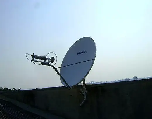 Antena banda Ku — instalação VSAT NOOP