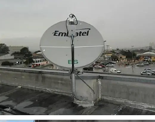 Apontamento Embratel — instalação VSAT NOOP
