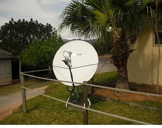 VSAT em site remoto — instalação VSAT NOOP